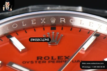 Rolex Oyster Perpetual 124300 41mm Red Dial High Resolution View