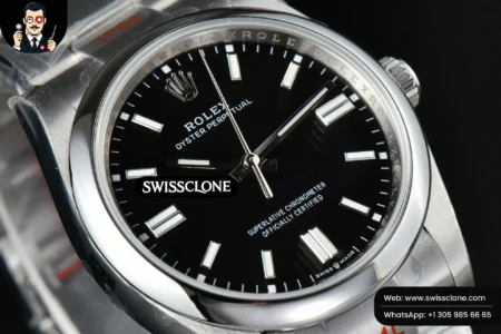 Rolex Oyster Perpetual 126000 36mm Black Dial High Resolution View