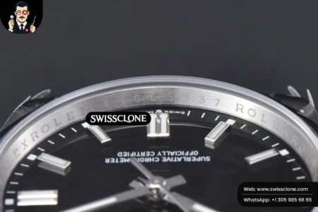 Rolex Oyster Perpetual 126000 36mm 904L Black Dial VR3230 High Resolution View