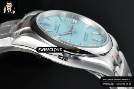 Rolex Oyster Perpetual 126000 36mm Tiffany Dial High Resolution View
