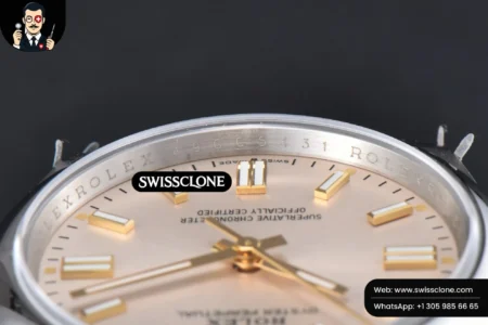 Rolex Oyster Perpetual 126000 36mm 904L Silver Dial VR3230 High Resolution View