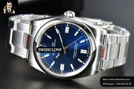 Rolex Oyster Perpetual 126000 36mm Blue Dial High Resolution View