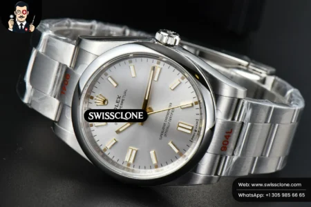 Rolex Oyster Perpetual 126000 36mm Silver Dial High Resolution View