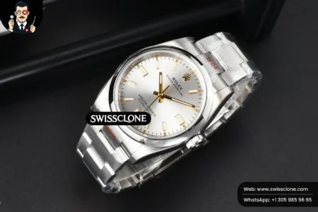 Rolex Oyster Perpetual 126000 36mm Silver Dial High Resolution View