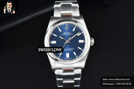 Rolex Oyster Perpetual 126000 36mm Blue Dial High Resolution View