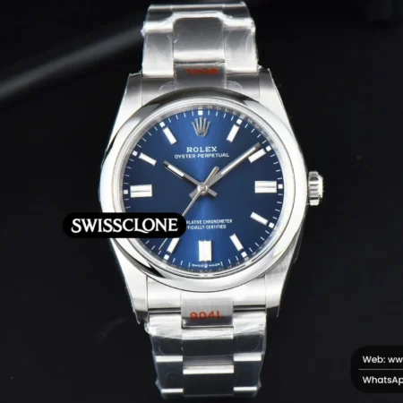 Rolex Oyster Perpetual 126000 36mm Blue Dial High Resolution View