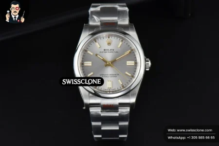 Rolex Oyster Perpetual 126000 36mm Silver Dial High Resolution View