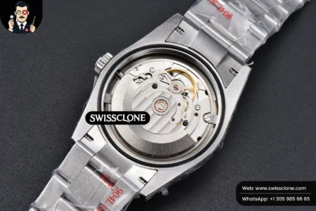 Cartier Rolex Oyster Perpetual 126000 36mm 904L Smooth Bezel Tiffany Ballon Blue Dial VR3230 High Resolution View