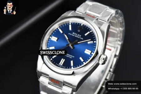 Rolex Oyster Perpetual 126000 36mm Blue Dial High Resolution View