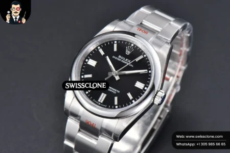 Rolex Oyster Perpetual 126000 36mm 904L Black Dial VR3230 High Resolution View