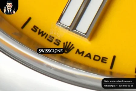 Rolex Oyster Perpetual 126000 36mm Yellow Dial High Resolution View
