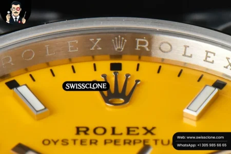 Rolex Oyster Perpetual 126000 36mm Yellow Dial High Resolution View
