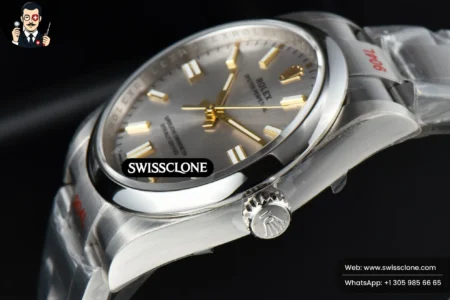 Rolex Oyster Perpetual 126000 36mm Silver Dial High Resolution View
