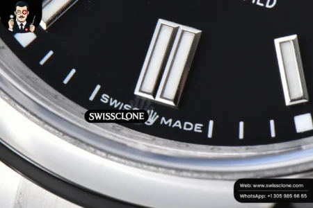 Rolex Oyster Perpetual 126000 36mm 904L Black Dial VR3230 High Resolution View