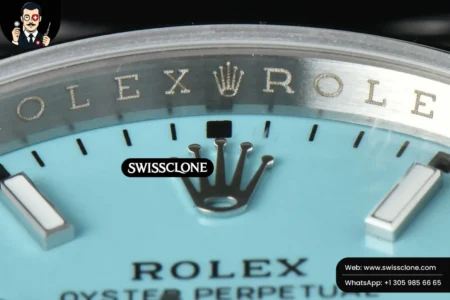 Rolex Oyster Perpetual 126000 36mm Tiffany Dial High Resolution View