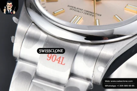 Rolex Oyster Perpetual 126000 36mm 904L Silver Dial VR3230 High Resolution View