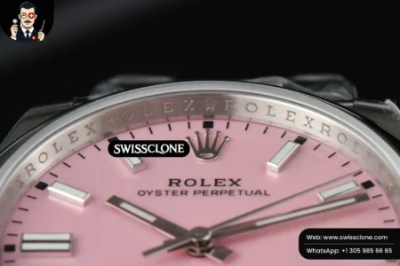 Rolex Oyster Perpetual 126000 36mm Pink Dial High Resolution View