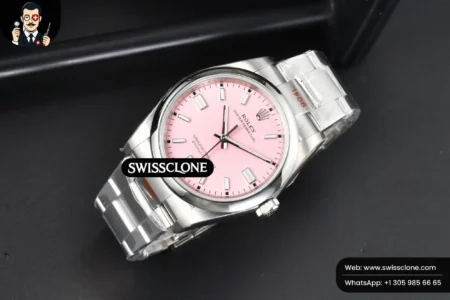 Rolex Oyster Perpetual 126000 36mm Pink Dial High Resolution View