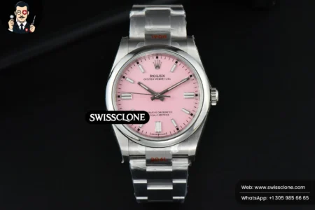 Rolex Oyster Perpetual 126000 36mm Pink Dial High Resolution View
