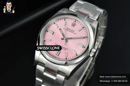 Rolex Oyster Perpetual 126000 36mm Pink Dial High Resolution View