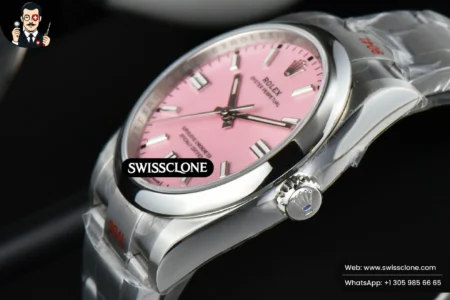 Rolex Oyster Perpetual 126000 36mm Pink Dial High Resolution View