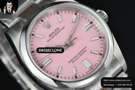 Rolex Oyster Perpetual 126000 36mm Pink Dial High Resolution View