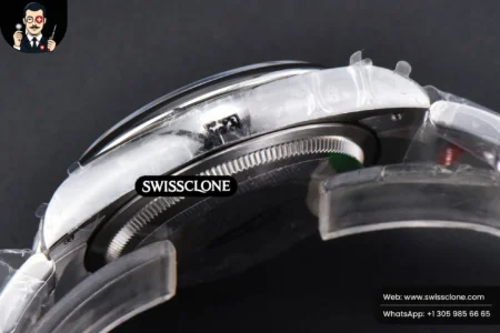 Cartier Rolex Oyster Perpetual 126300 41mm 904L Smooth Bezel Tiffany Blue Ballon Dial VR3230 High Resolution View