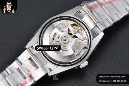 Cartier Rolex Oyster Perpetual 126300 41mm 904L Smooth Bezel Tiffany Blue Ballon Dial VR3230 High Resolution View