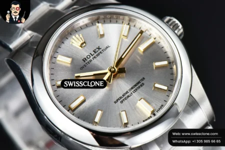 Rolex Oyster Perpetual 277200 31mm Silver Dial High Resolution View