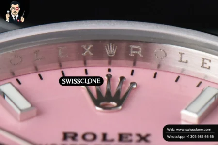 Rolex Oyster Perpetual 277200 31mm Pink Dial High Resolution View