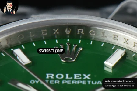 Rolex Oyster Perpetual 277200 31mm Green Dial High Resolution View