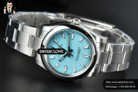 Rolex Oyster Perpetual 277200 31mm Tiffany Dial High Resolution View