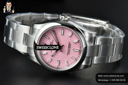 Rolex Oyster Perpetual 277200 31mm Pink Dial High Resolution View
