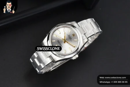 Rolex Oyster Perpetual 277200 31mm Silver Dial High Resolution View