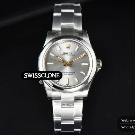 Rolex Oyster Perpetual 277200 31mm Silver Dial High Resolution View