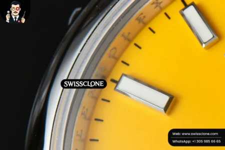 Rolex Oyster Perpetual 277200 31mm Yellow Dial High Resolution View