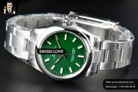 Rolex Oyster Perpetual 277200 31mm Green Dial High Resolution View