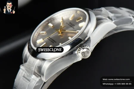 Rolex Oyster Perpetual 277200 31mm Silver Dial High Resolution View