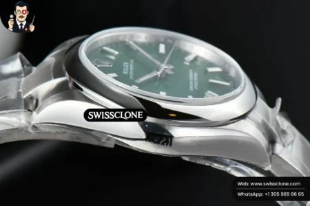 Rolex Oyster Perpetual 277200 31mm Green Dial High Resolution View
