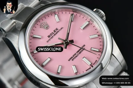 Rolex Oyster Perpetual 277200 31mm Pink Dial High Resolution View