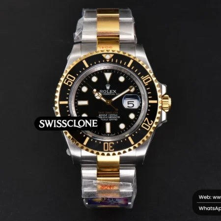 Rolex Sea Dweller 44mm 126603 CSF Black Dial YG/SS VR3235 High Resolution View