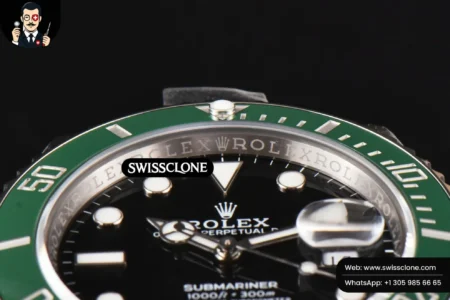 Rolex Submariner 126610 LV Kermit 904L 41mm Green Ceramic Black Dial VR3235 High Resolution View