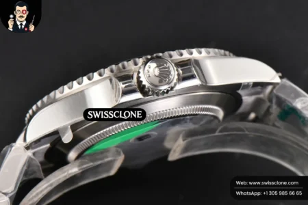 Rolex Submariner 126610 LV Kermit 904L 41mm Green Ceramic Black Dial VR3235 High Resolution View