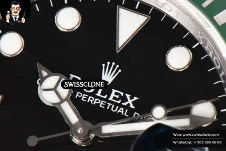 Rolex Submariner 126610 LV Kermit 904L 41mm Green Ceramic Black Dial VR3235 High Resolution View
