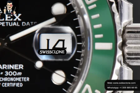 Rolex Submariner 126610 LV Kermit 904L 41mm Green Ceramic Black Dial VR3235 High Resolution View