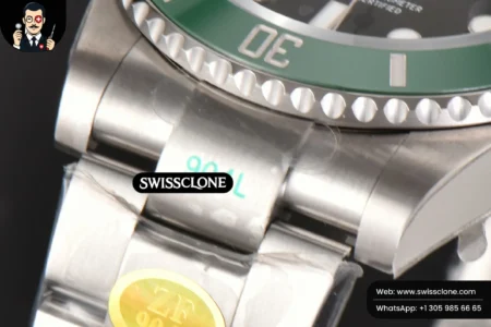 Rolex Submariner 126610 LV Kermit 904L 41mm Green Ceramic Black Dial VR3235 High Resolution View