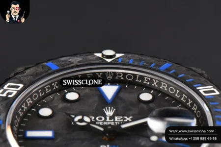 Rolex Submariner 40mm DIW Forged Carbon Blue Element Nylon VS3135 High Resolution View