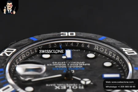 Rolex Submariner 40mm DIW Forged Carbon Blue Element Nylon VS3135 High Resolution View