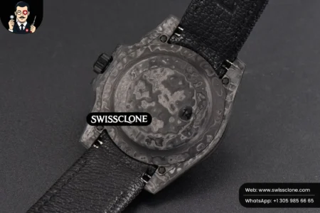 Rolex Submariner 40mm DIW Forged Carbon Blue Element Nylon VS3135 High Resolution View
