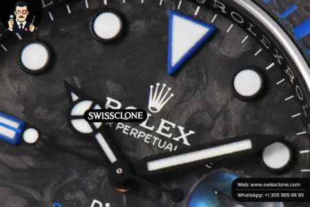 Rolex Submariner 40mm DIW Forged Carbon Blue Element Nylon VS3135 High Resolution View